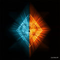 Fire and Ice Logo Print by drogyn6.jpg